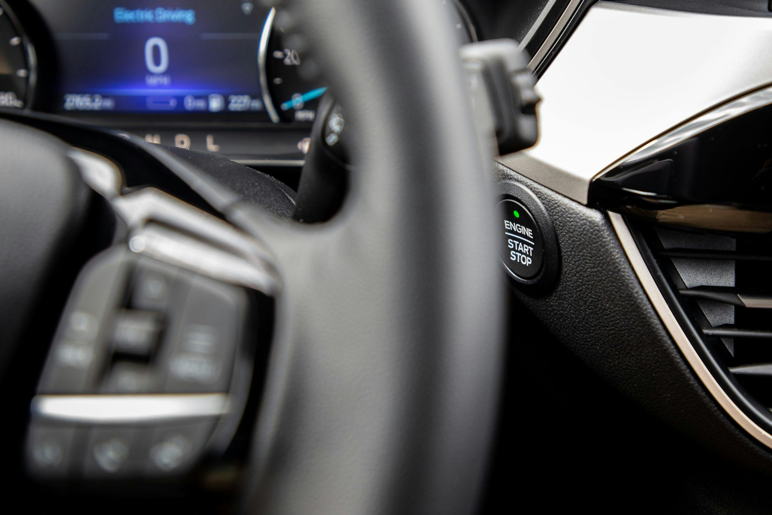 2021 Ford Escape PHEV interior push button start
