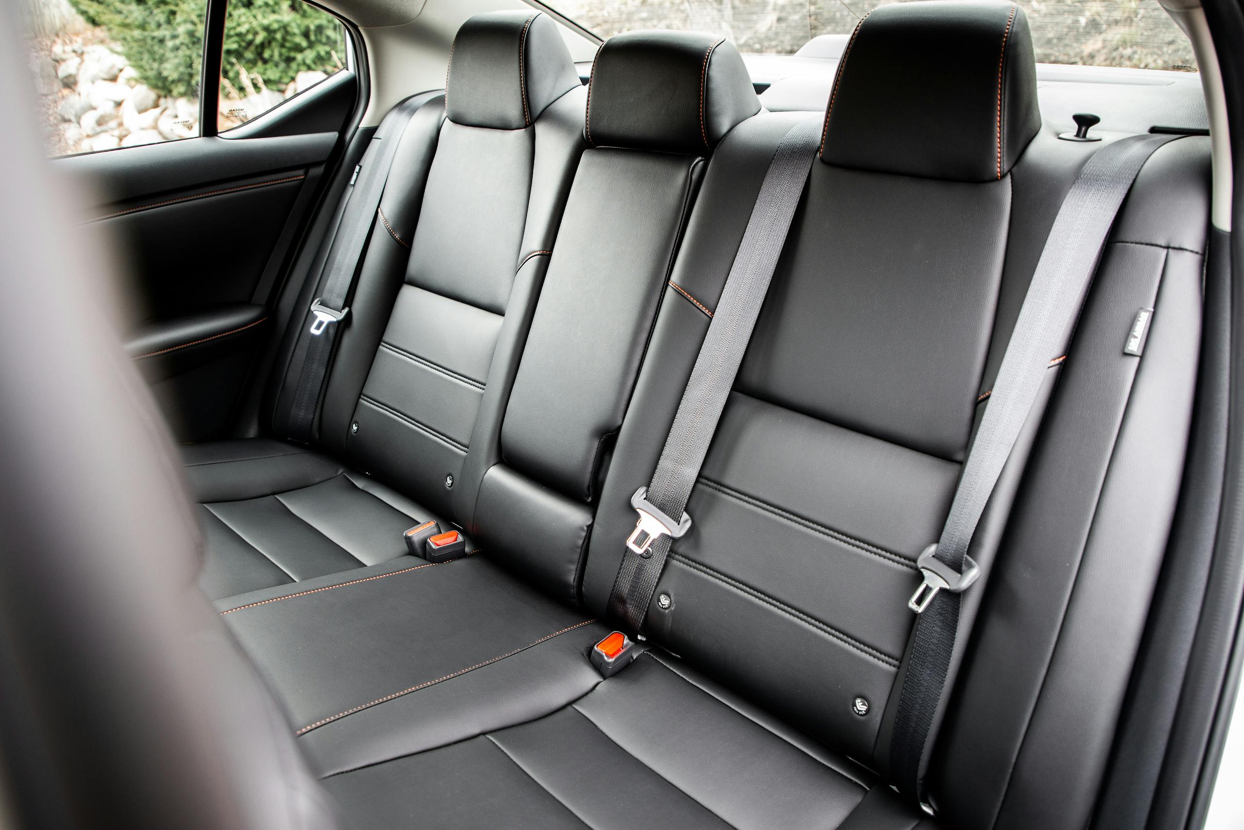 2022 Nissan Sentra SR interior rear seat