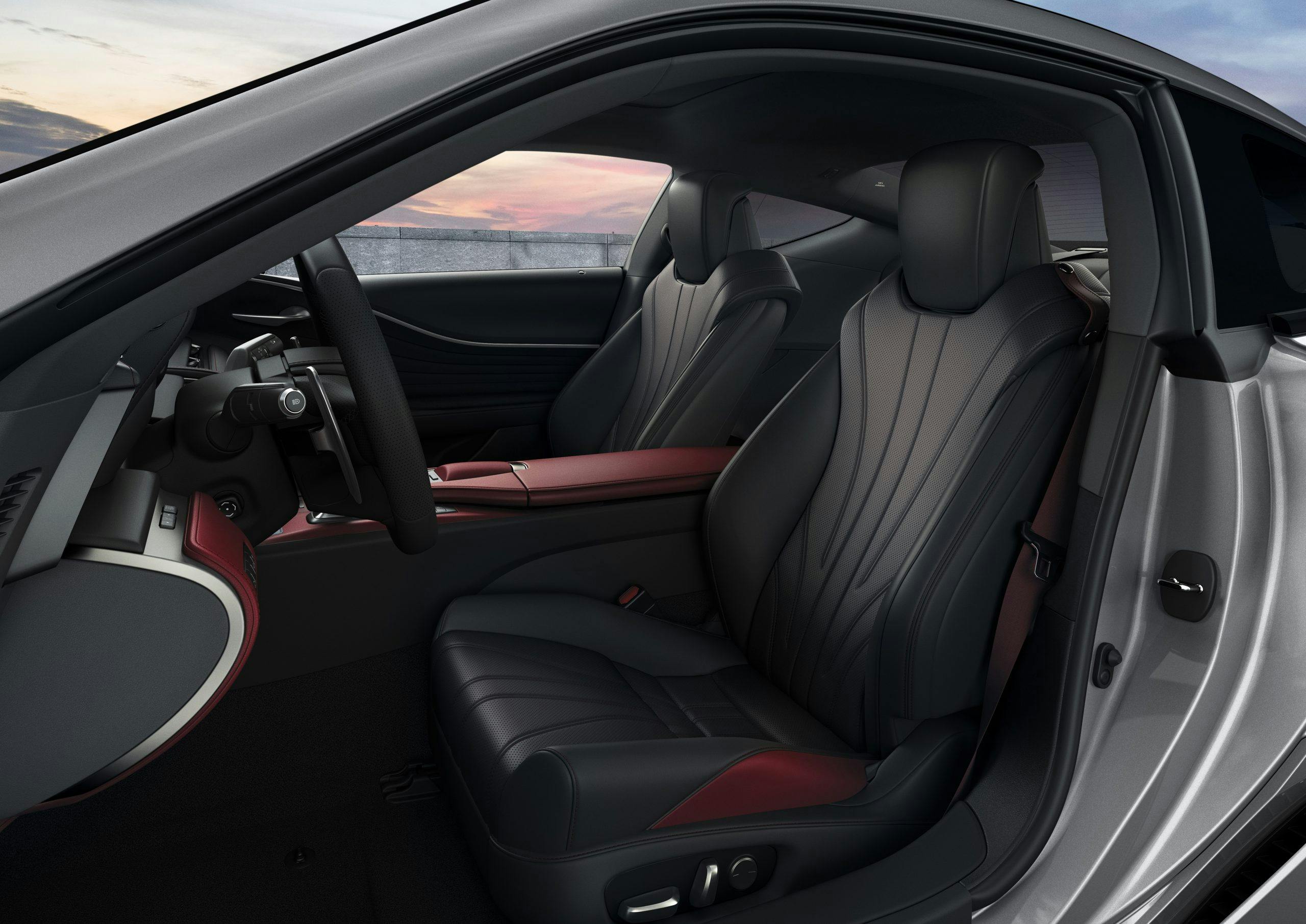 2022 Lexus LC 500 Inspiration Series interior seats shot
