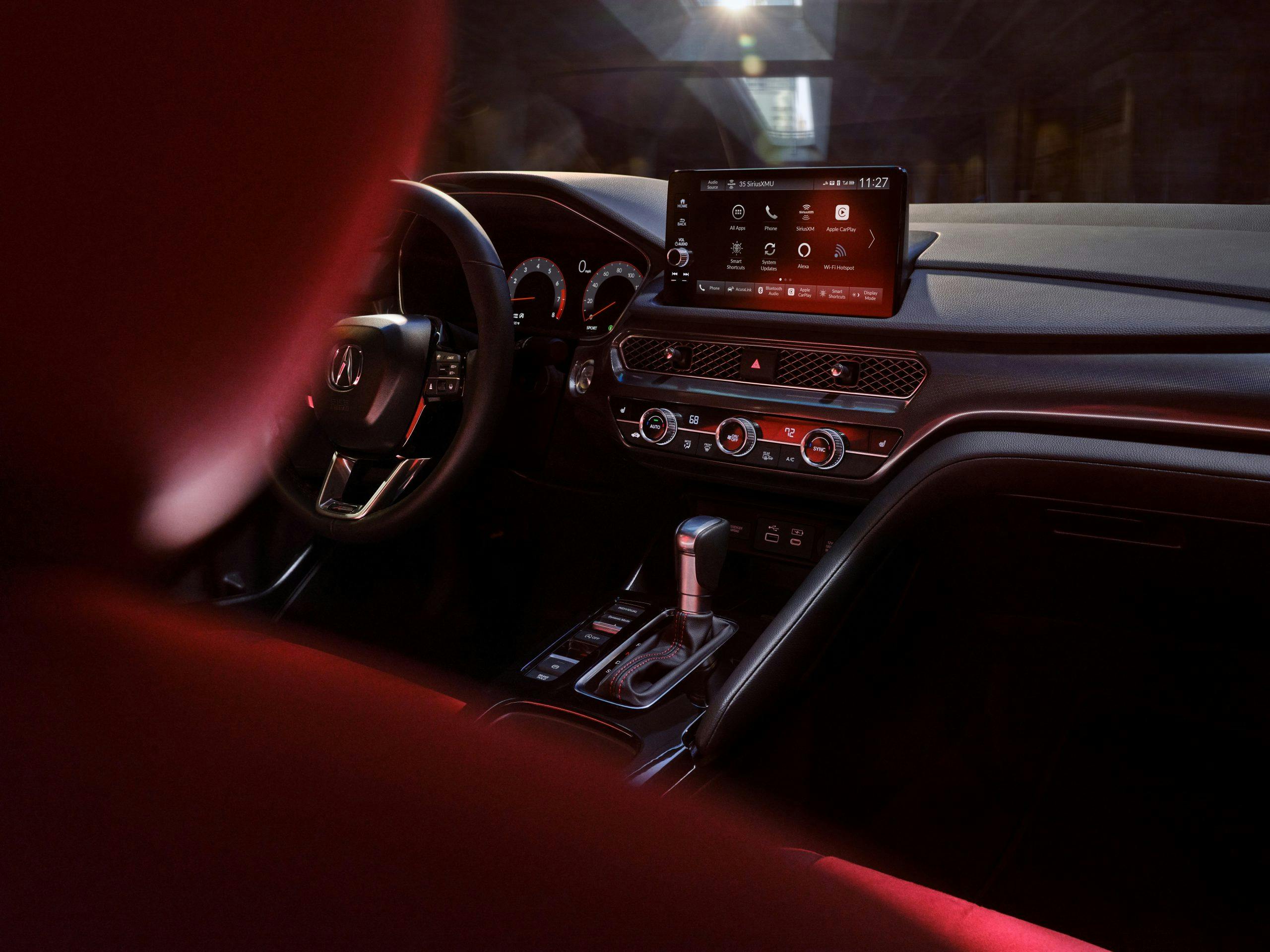 2023 Acura Integra interior dashboard