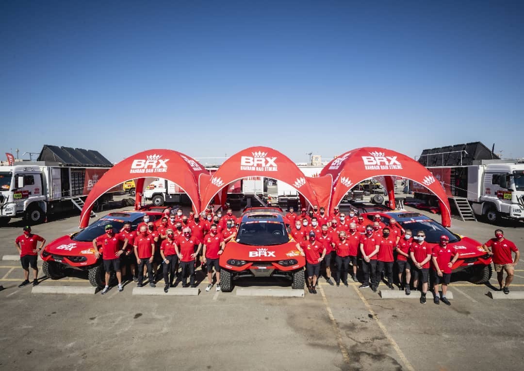 Prodrive BRX Hunter T-1 2022 Dakar rally race car