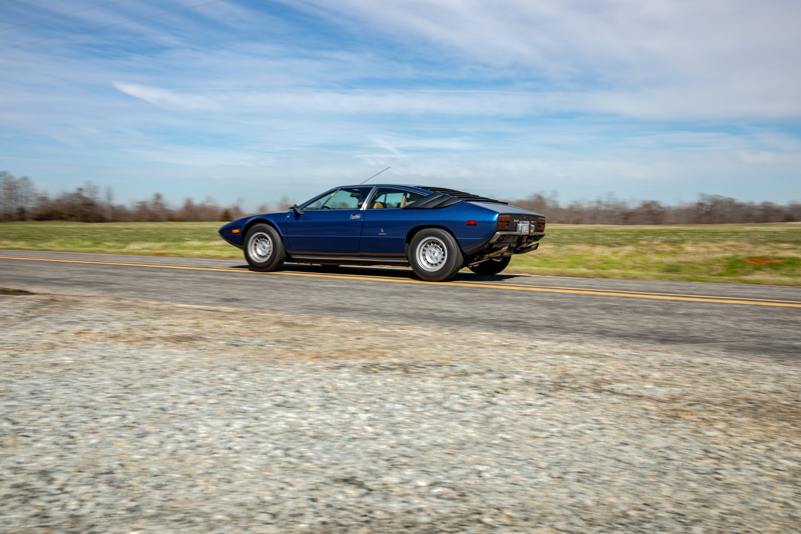Amelia or Bust: This Lamborghini Urraco is enjoying the sunshine