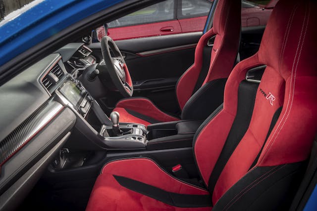 Honda Civic Type-R interior side view