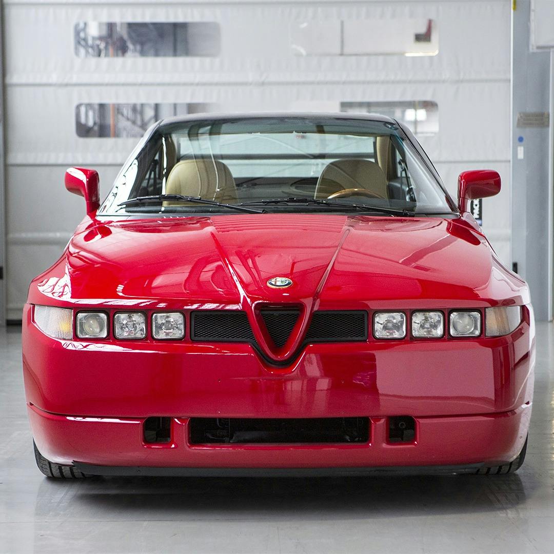 Alfa Romeo SZ front