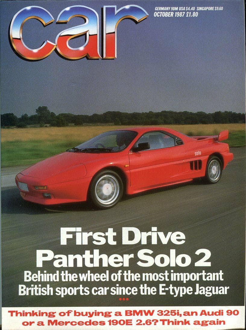 Car magazine Solo cover