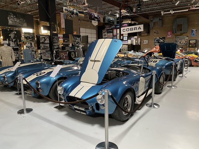 Shelby American Collection March in Progress Display