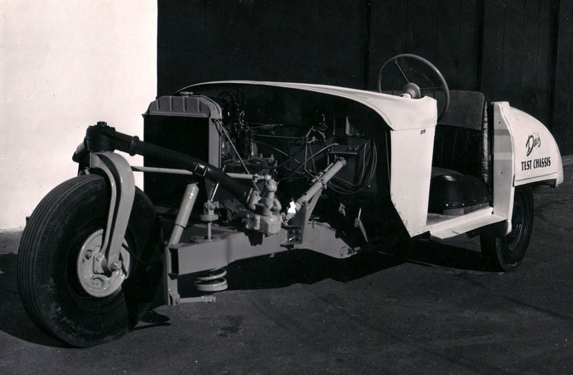 Davis Divan - Test chassis