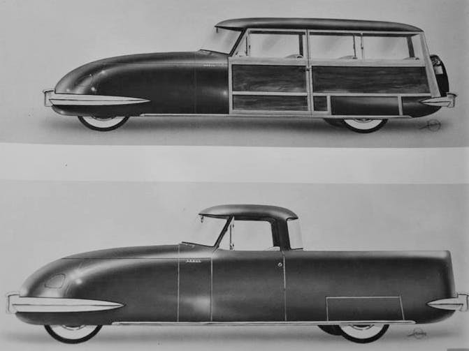 Davis Divan - Wagon protoype designs