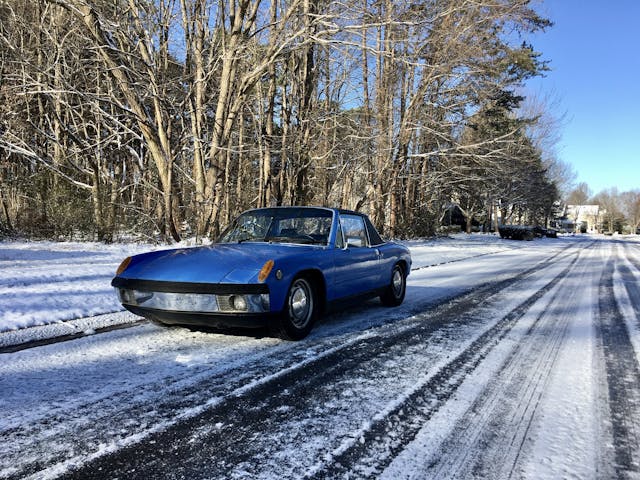 Porsche 914 front three-quarter