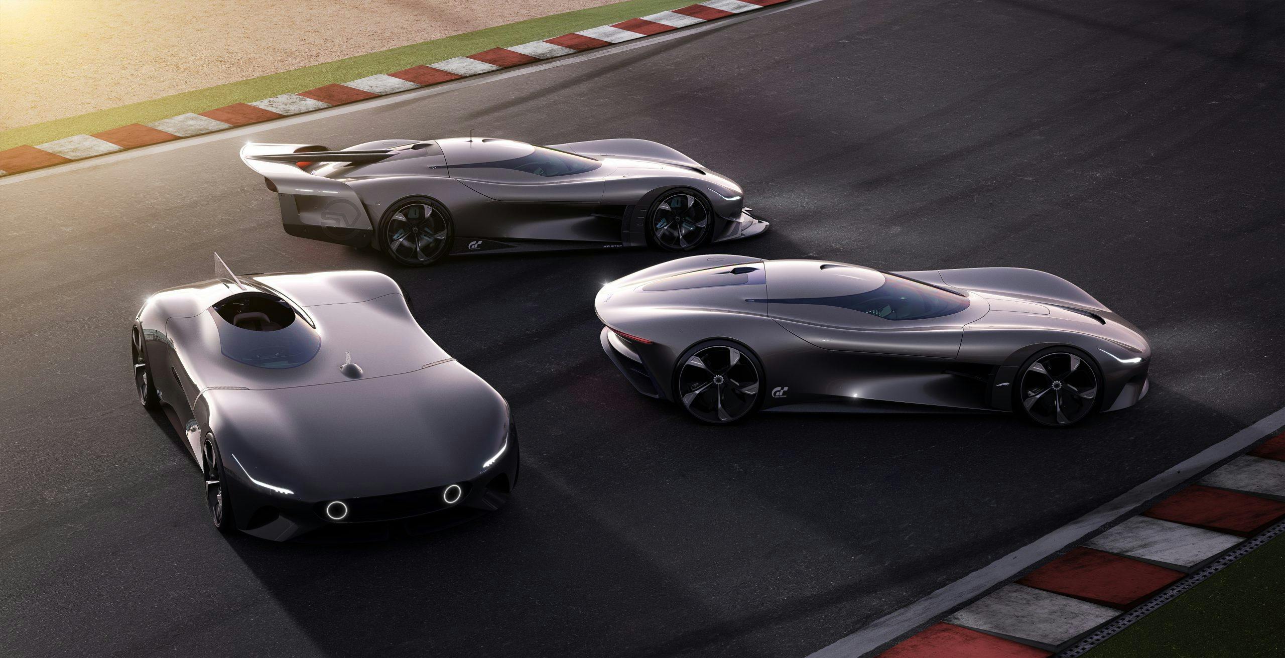 Jaguar Vision Gran Turismo cars