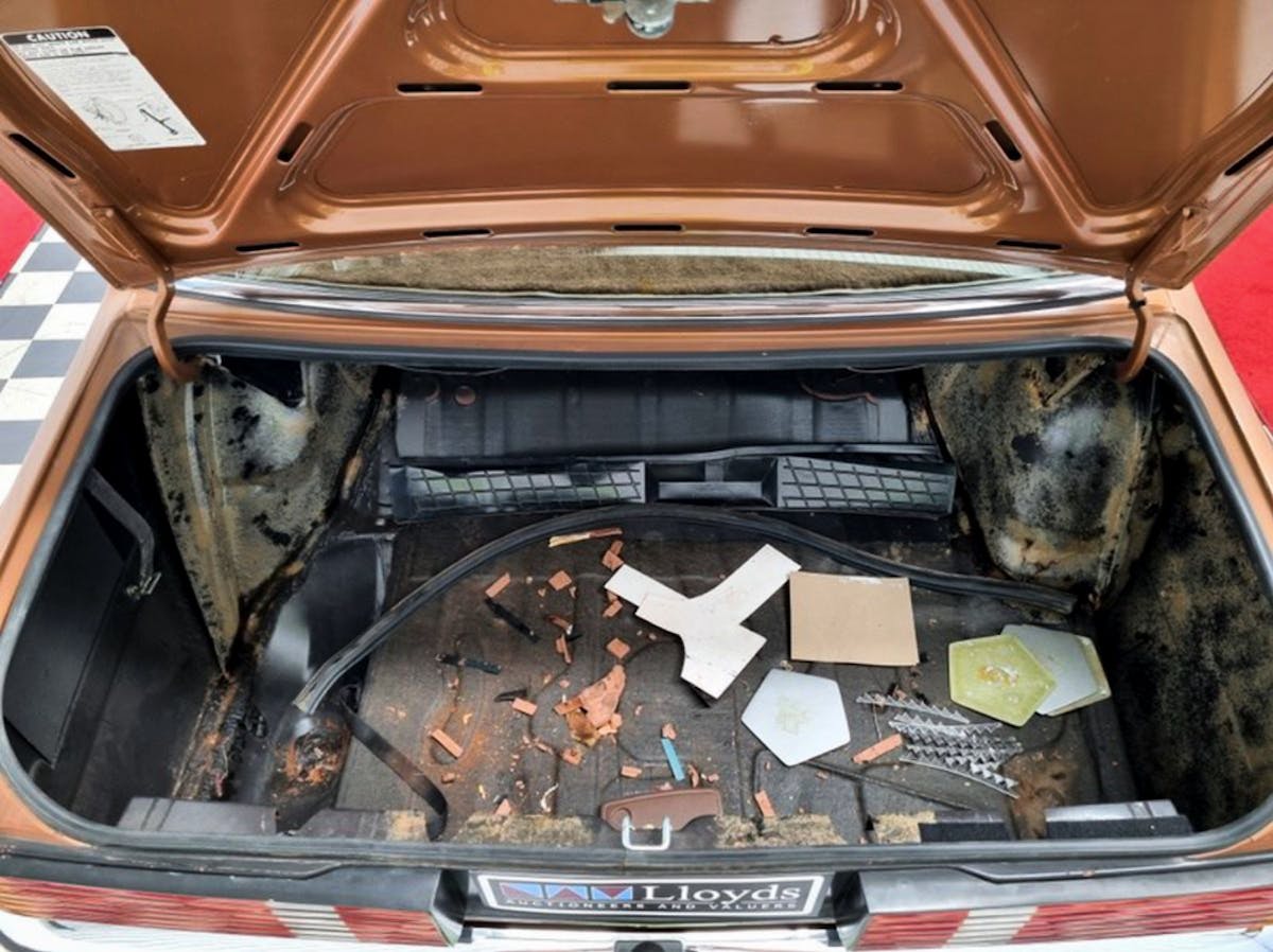 Holden Commodore Prototype rear trunk