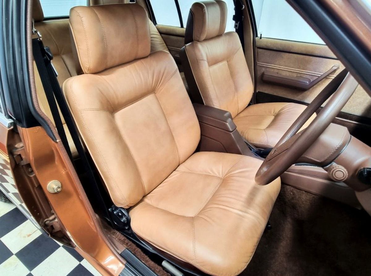 Holden Commodore Prototype interior driver seat