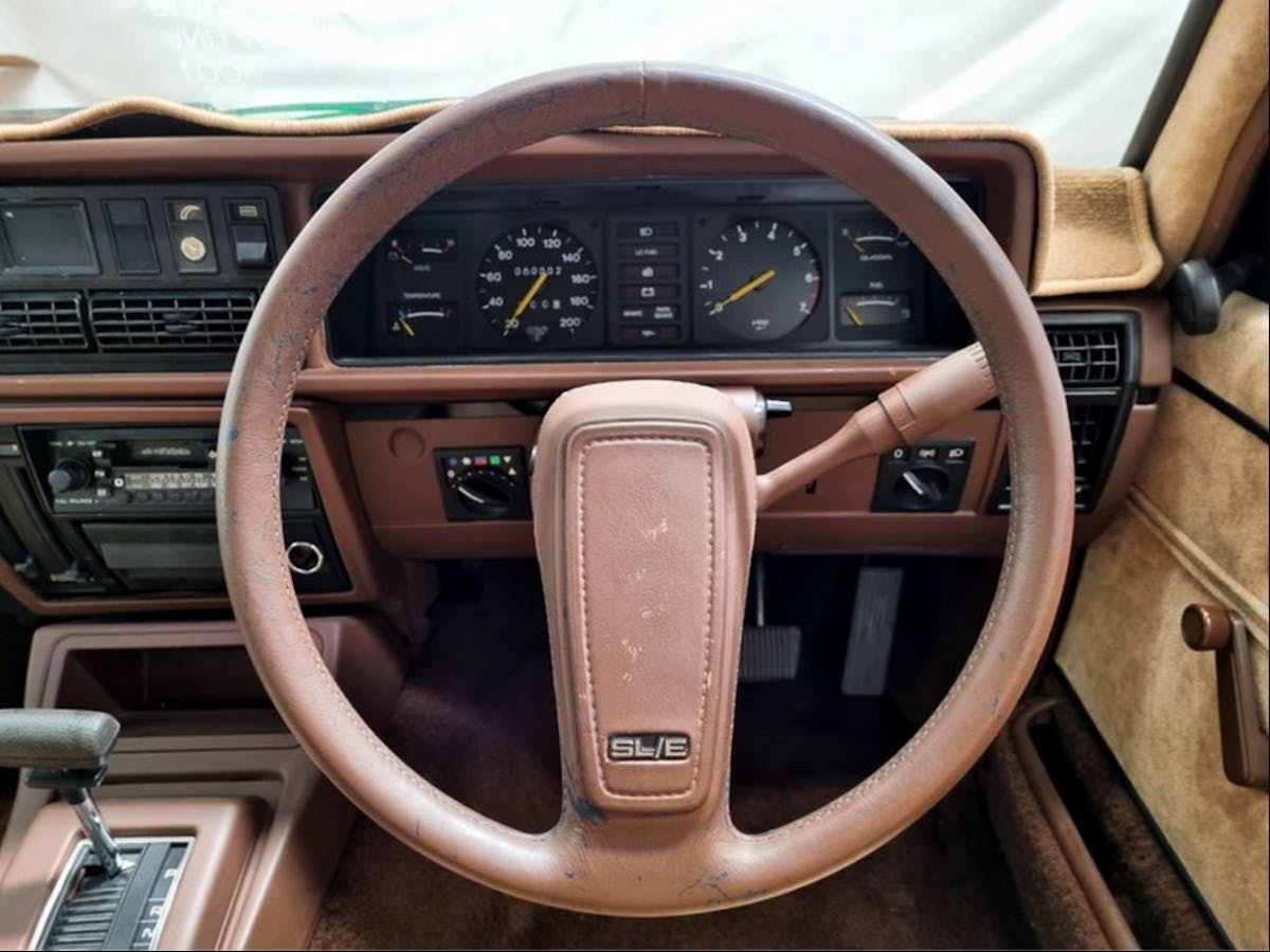 Holden Commodore Prototype interior steering wheel