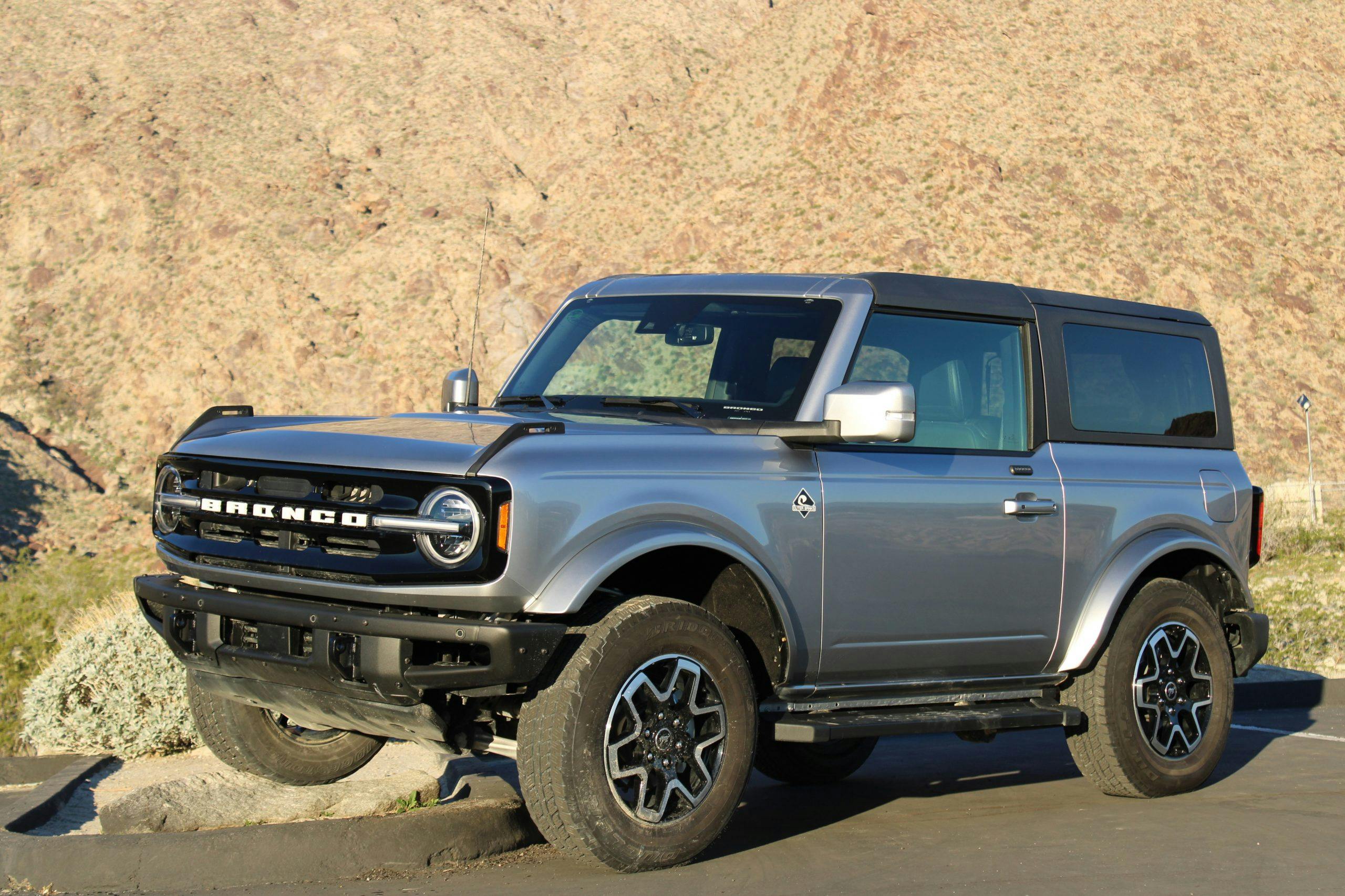 Ford Bronco King of Hammers front three-quarter