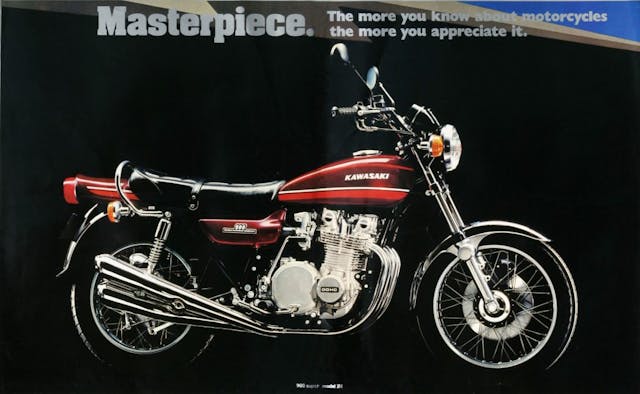 Kawasaki Z1 brochure