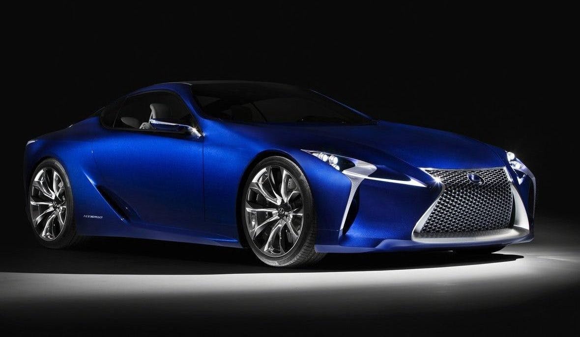 2012 Lexus LC blue concept