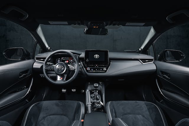 2023 GR Corolla Circuit Edition interior dash cabin