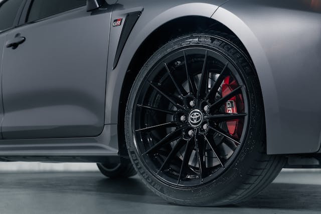 2023 Toyota GR Corolla Circuit Edition wheels brakes