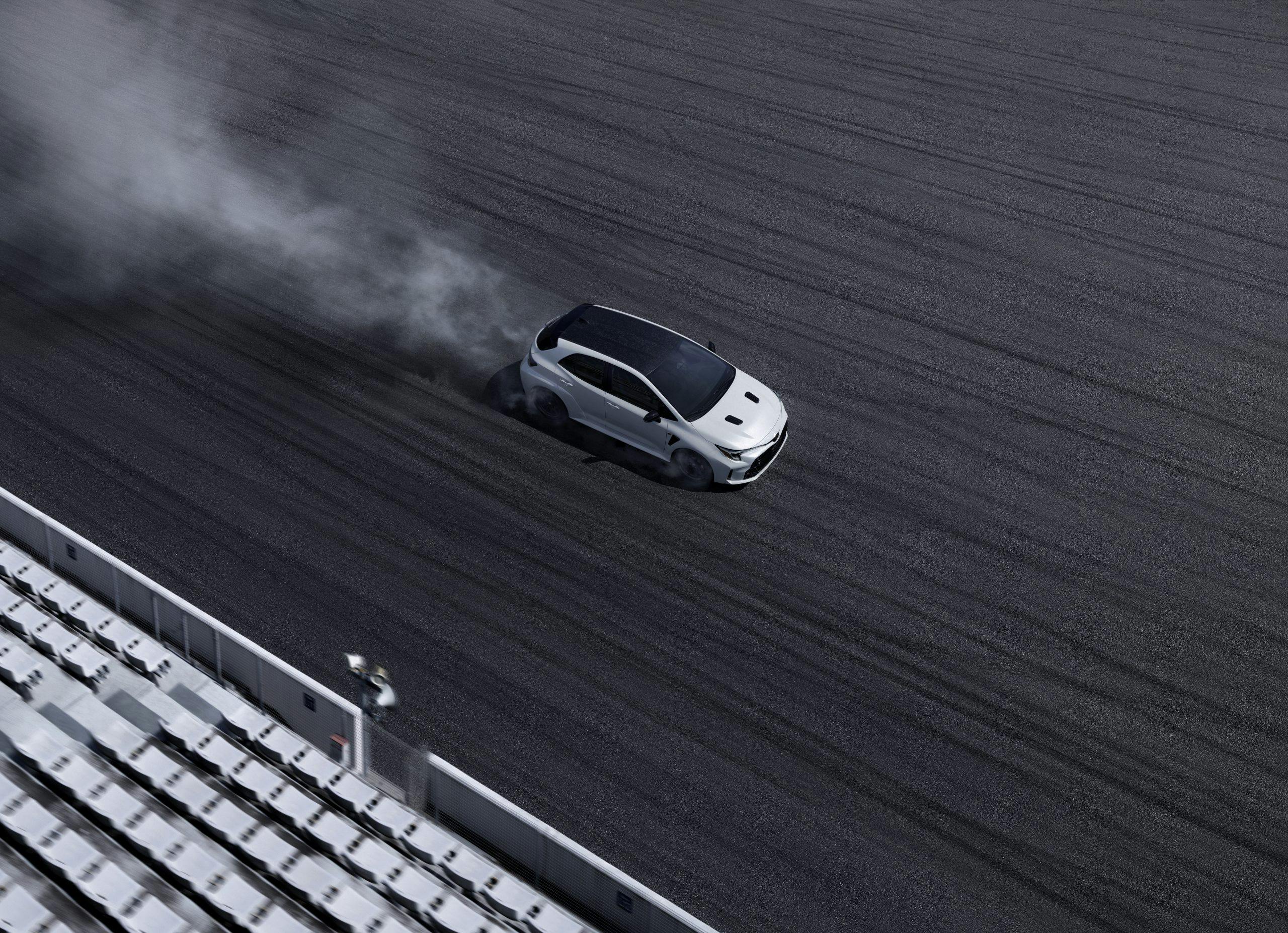 2023 GR Corolla Circuit Edition drift track