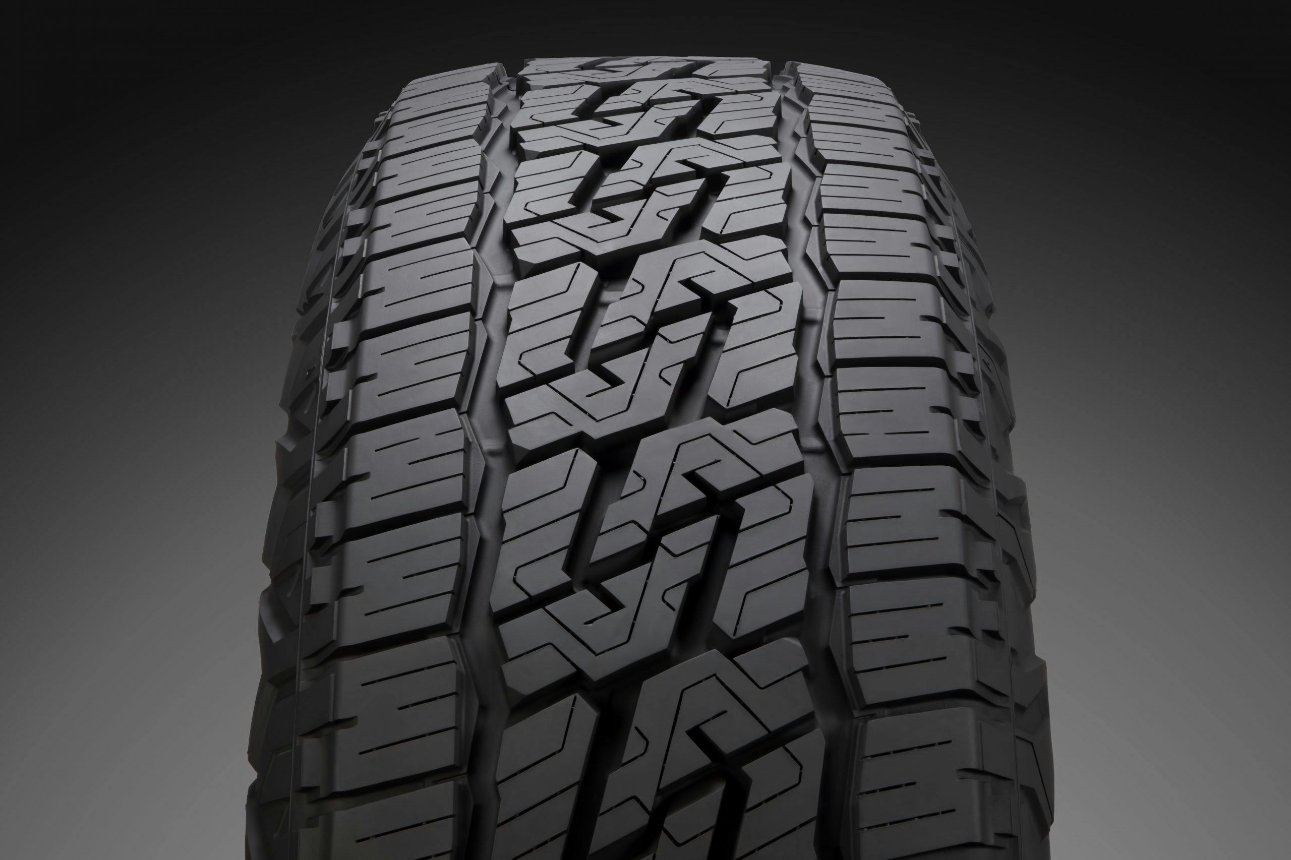 Nitto Tires Nomad Grappler tire closeup tread blocks
