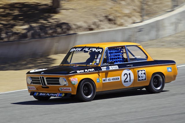 1970 ALPINA 2002ti race car 2014 Rolex Monterey Motorsports Reunion