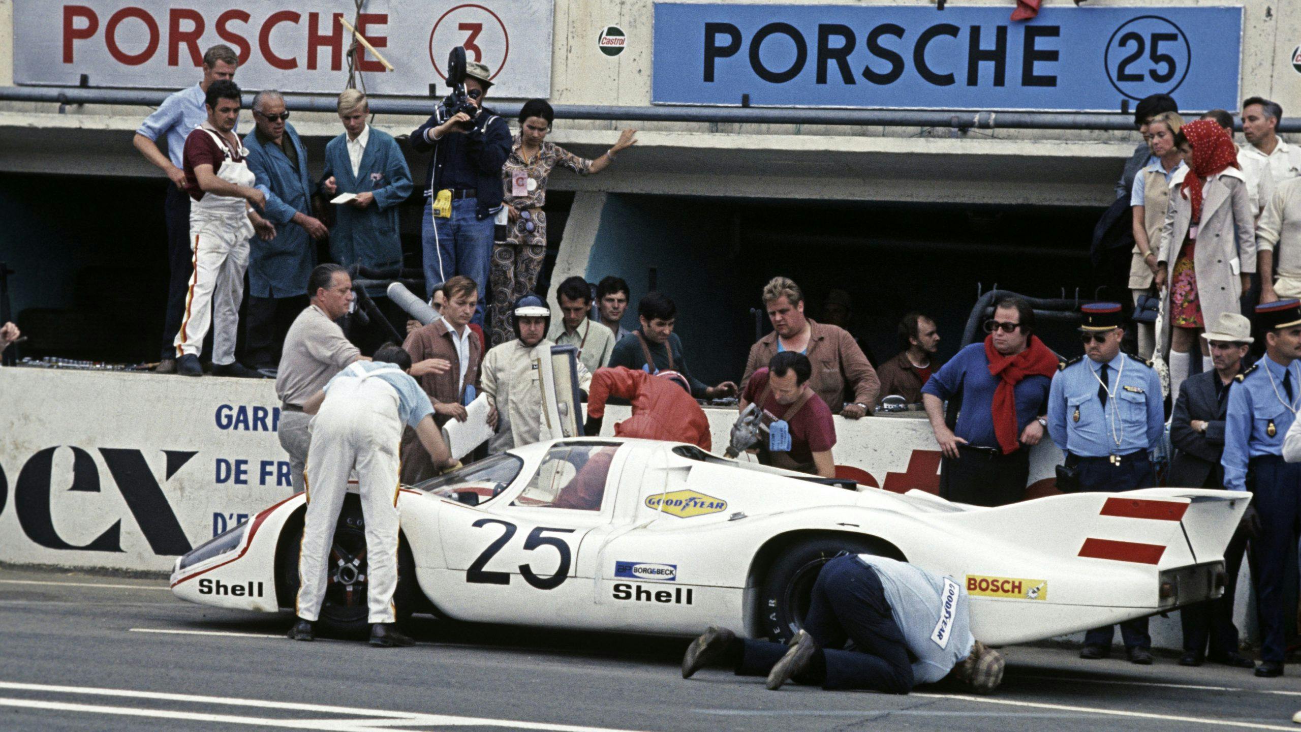 Vic Elford Porsche 917 LH Coupé, Le Mans, 1970