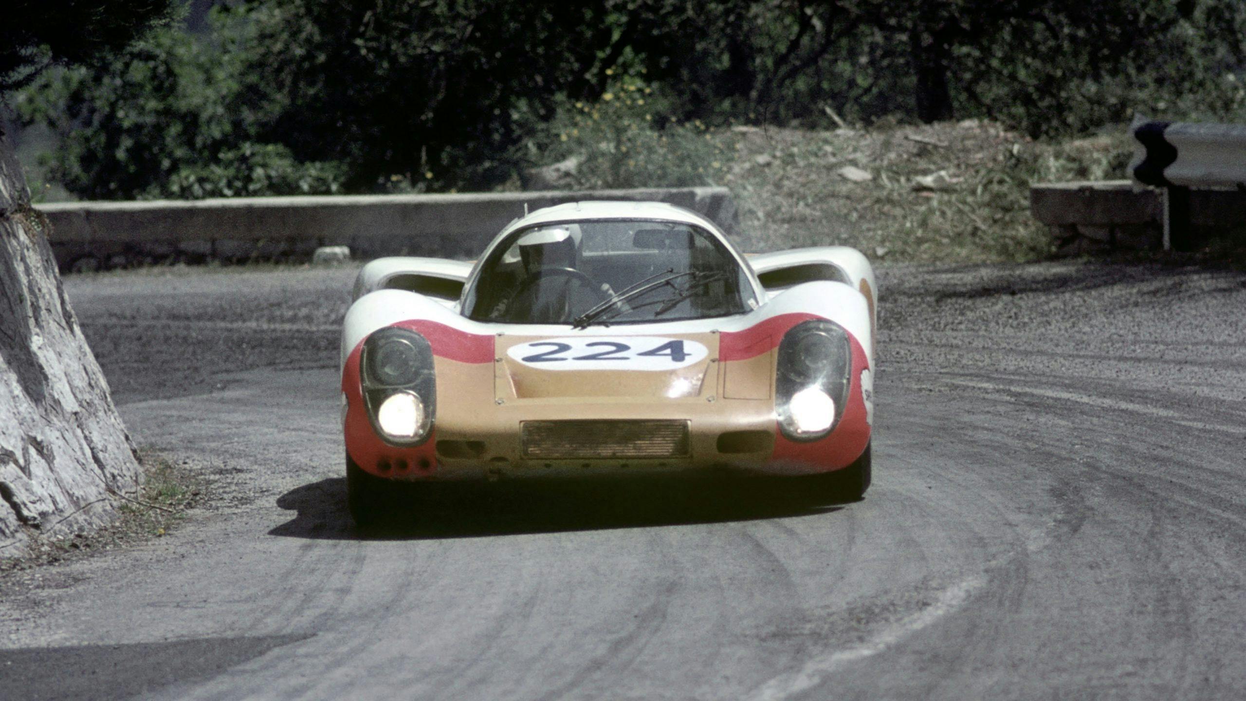 Vic Elford Porsche 907, Targo Florio 224, 1968