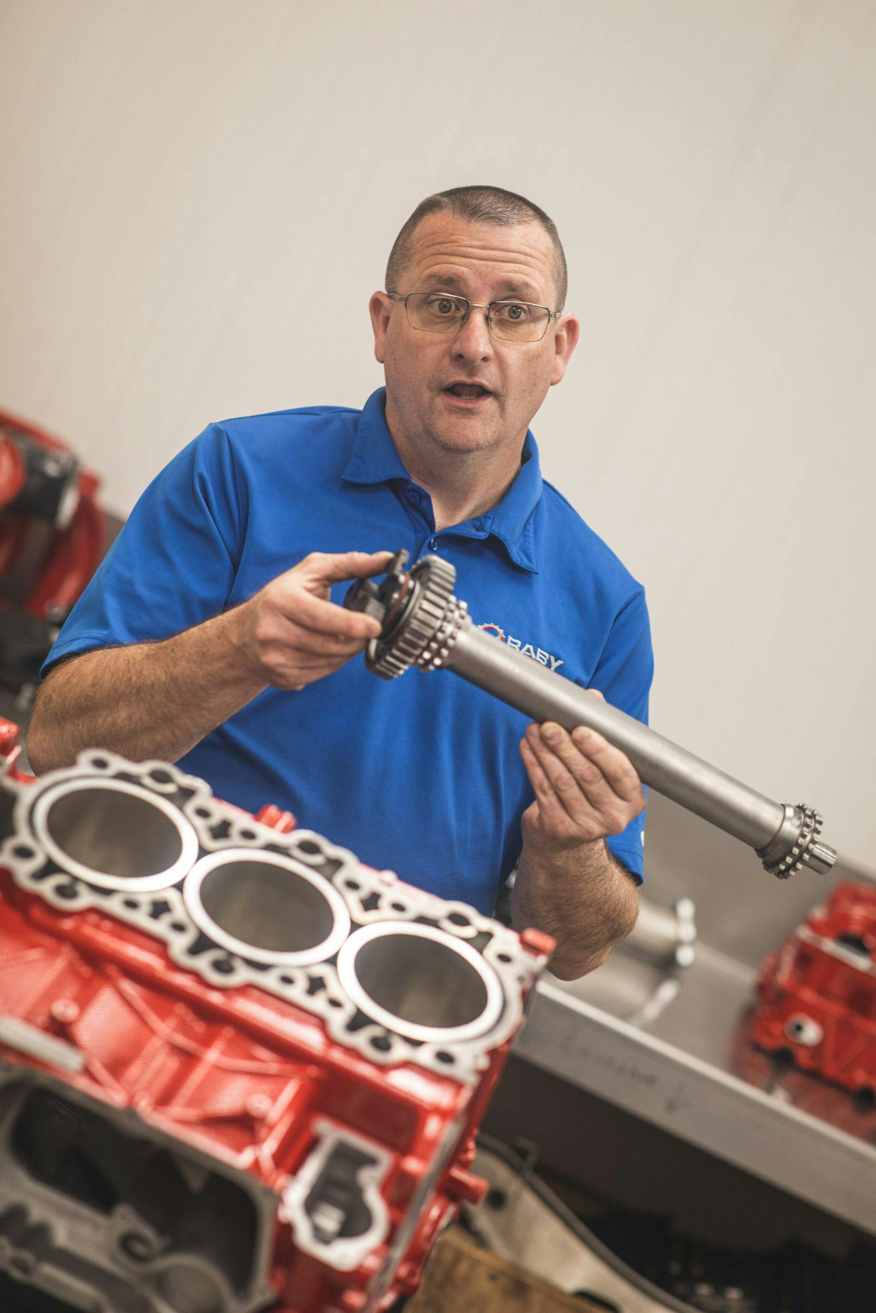 Raby's Porsche engine lessons