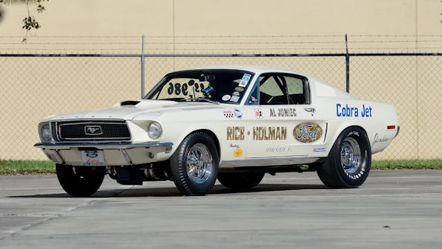 Mustang raced by Al Joniec 