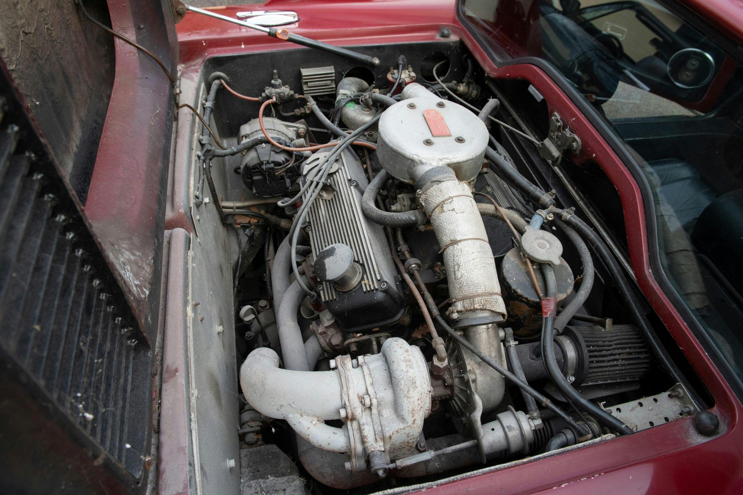 1980 AC 3000ME Turbo Coupé engine