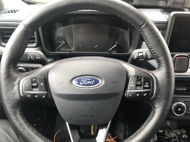 Ford Maverick XL with Escape wheel cruise control