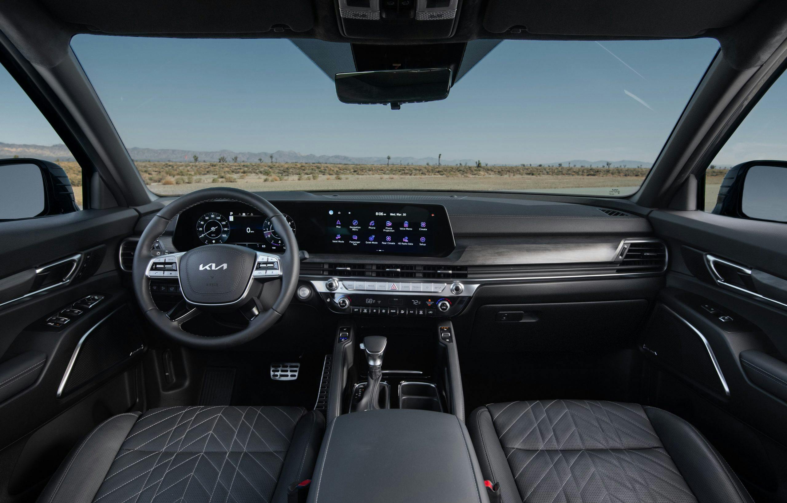 2023 Kia Telluride interior touchscreen