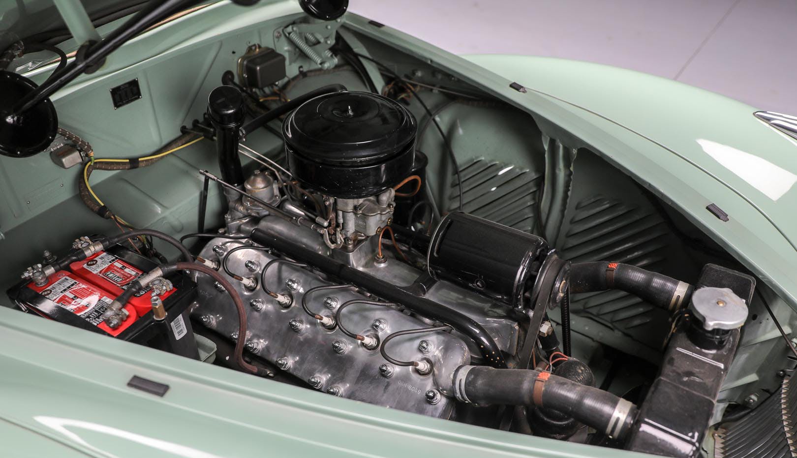 1941 Lincoln Continental Coupe Rita Hayworth engine