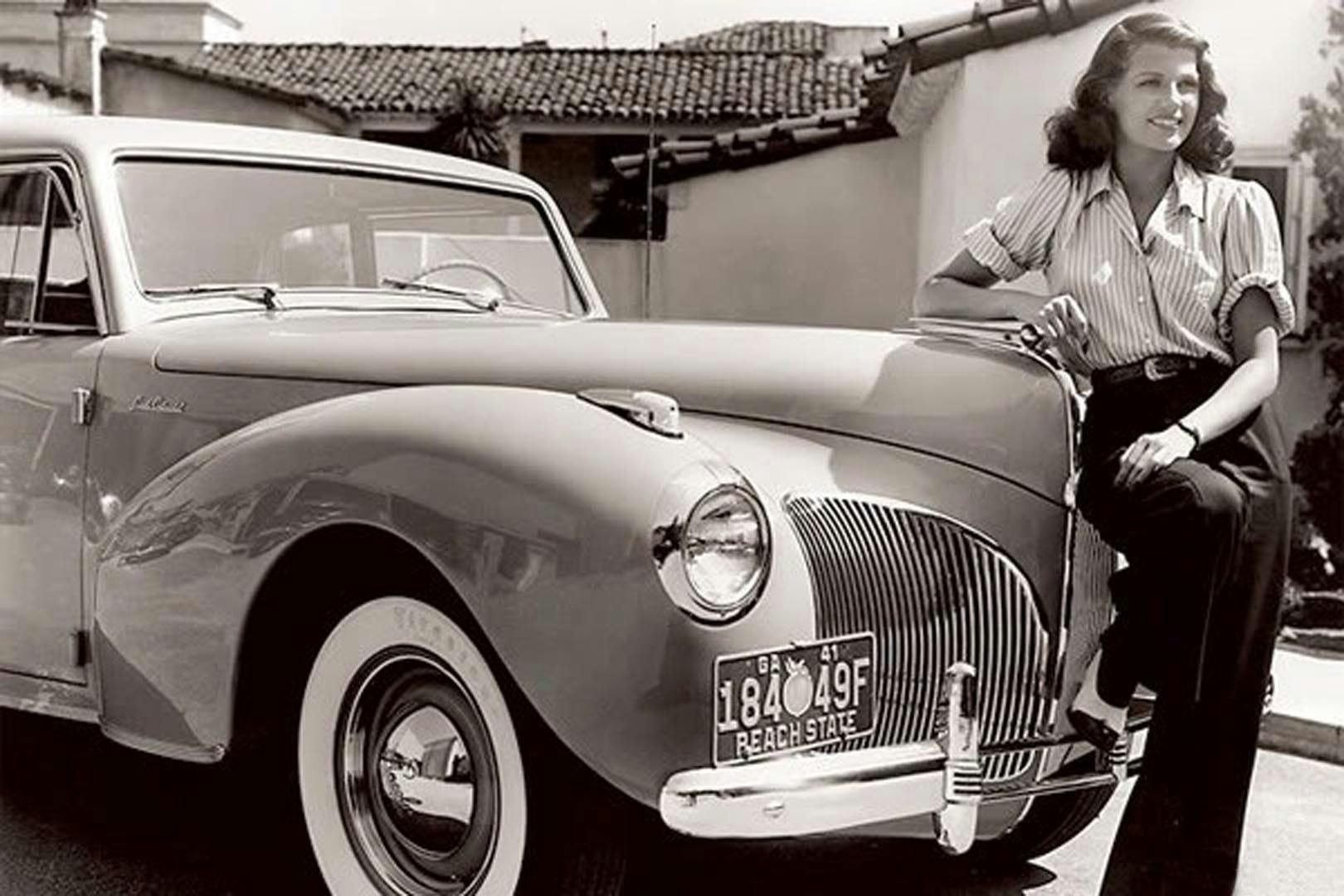 1941 Lincoln Continental Coupe Rita Hayworth