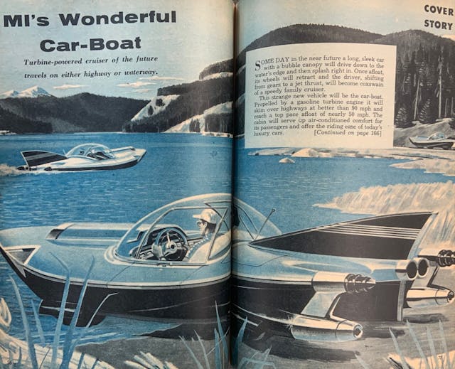 1957 Mechanix Illustrated - Automoboat 2
