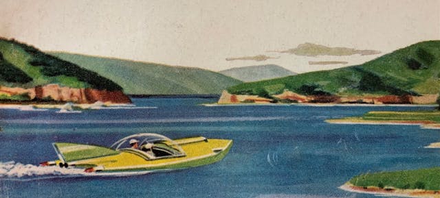 1957 Mechanix Illustrated - Automoboat 6