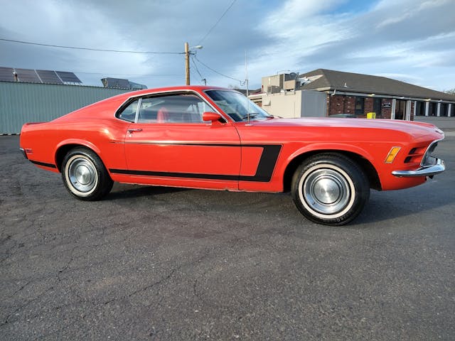 1970 Mustang Grabber side view