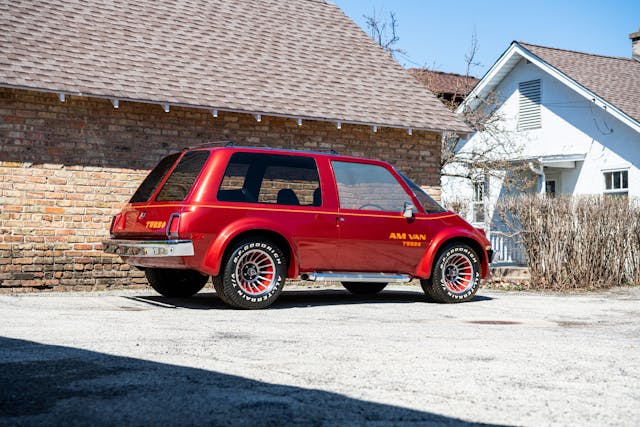 1977 AMC AM Van Concept rear three-quarter