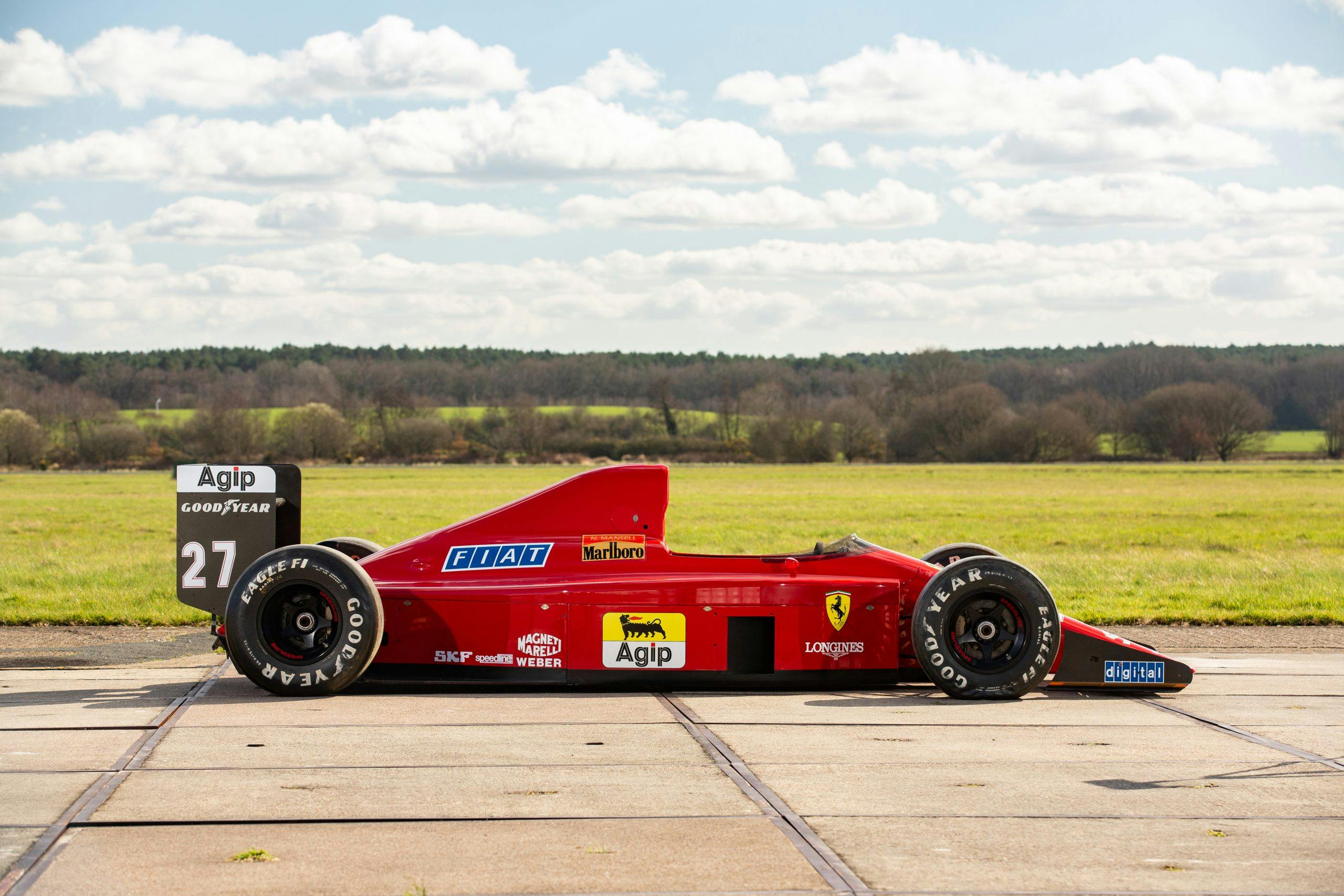1989 Ferrari 640 F1 car