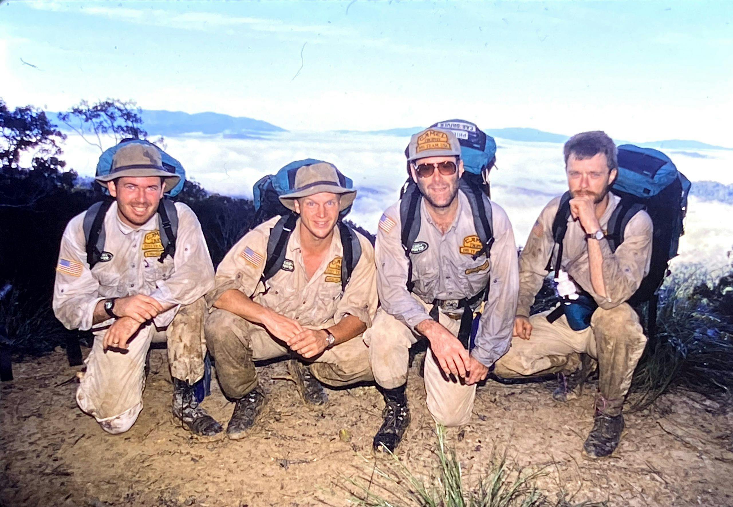 1993 Camel Trophy american crew