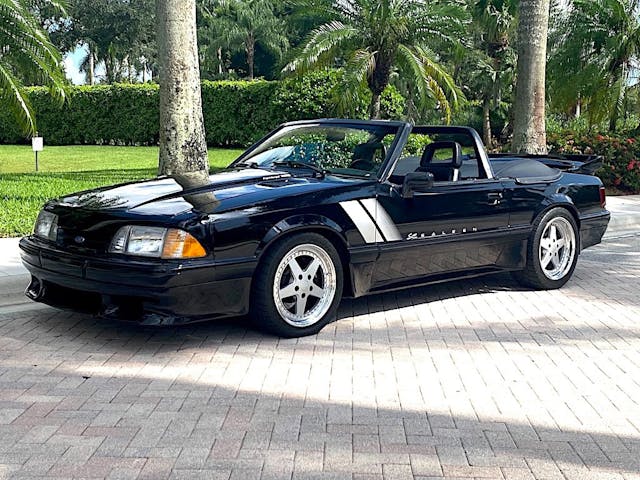 1993 Ford Saleen Mustang SC convertible front three-quarter