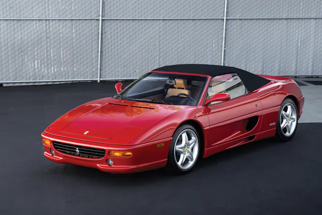 1997 Ferrari F355 Spider front three-quarter