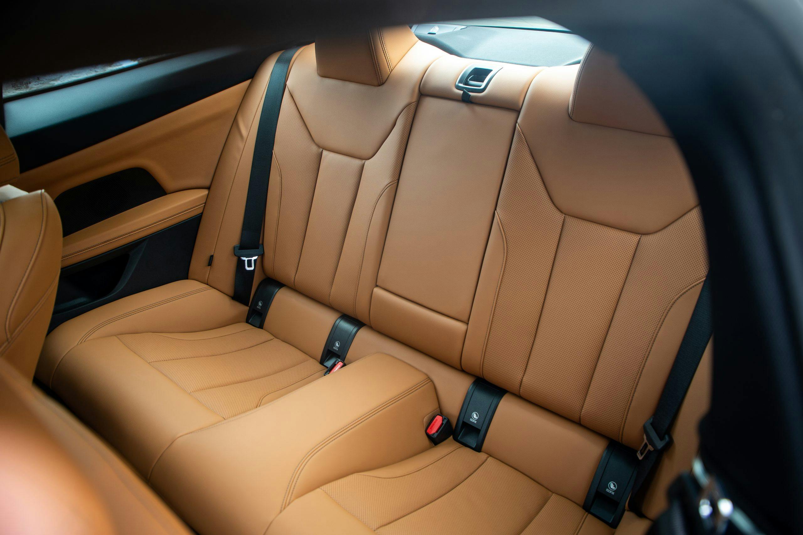 2022 BMW M440i interior rear seat