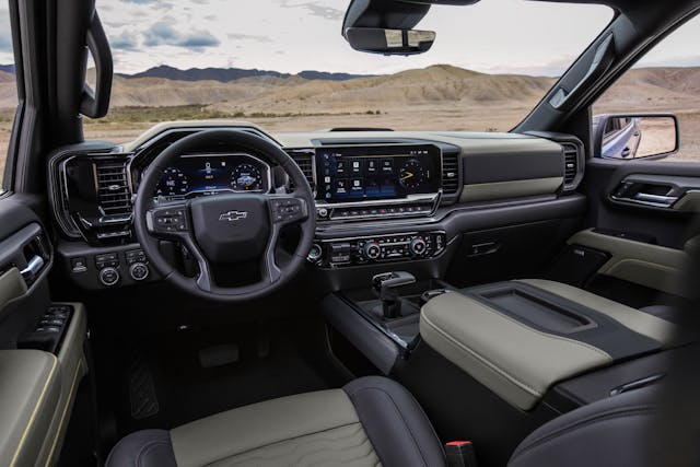 2022 Chevrolet Silverado ZR2 front seat