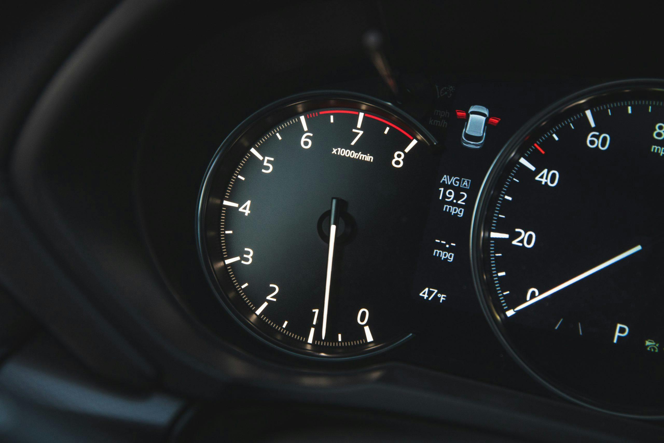 2022 Mazda CX-5 Turbo AWD tachometer