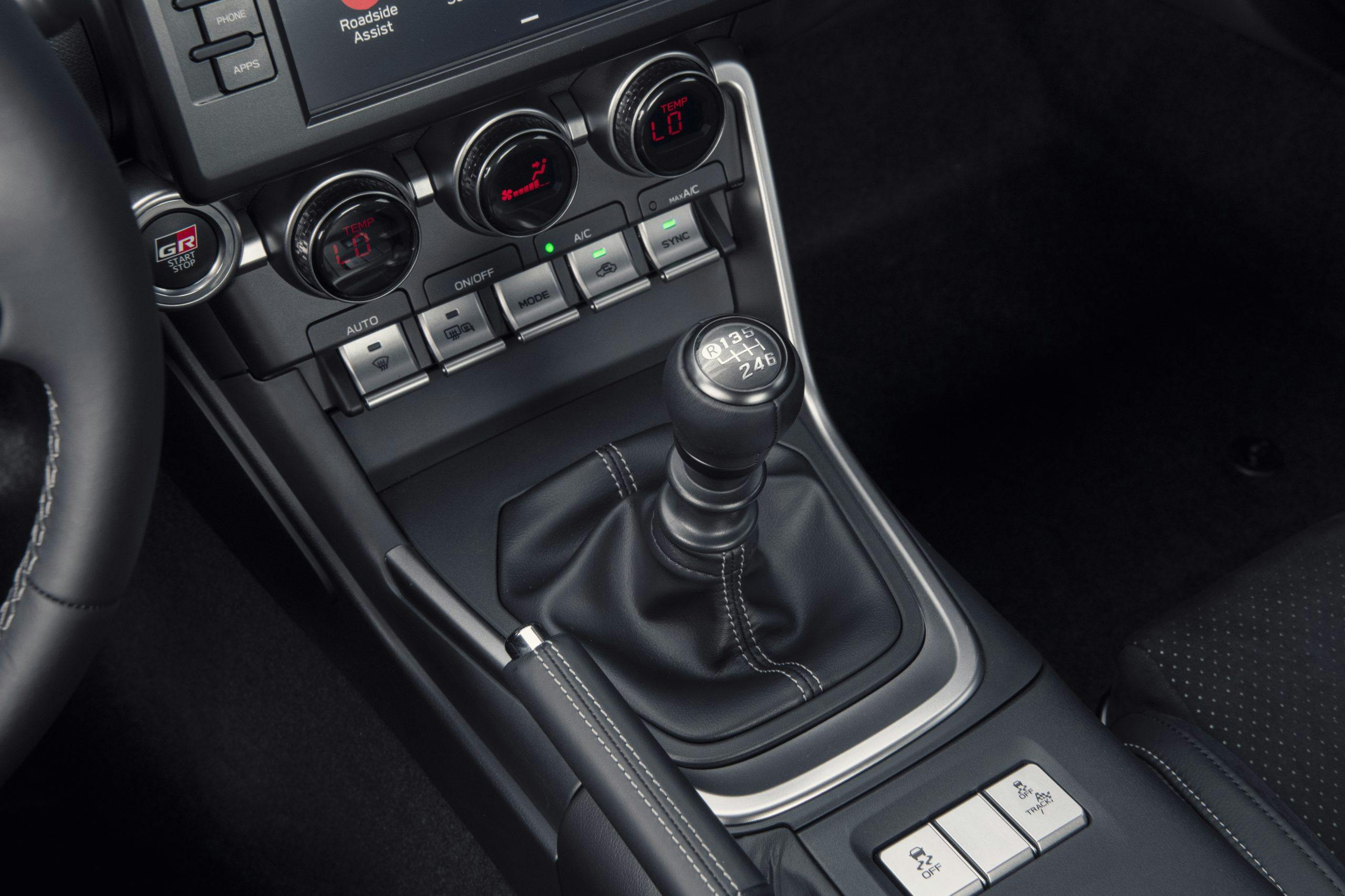 2022 GR86 Premium manual transmission three pedals