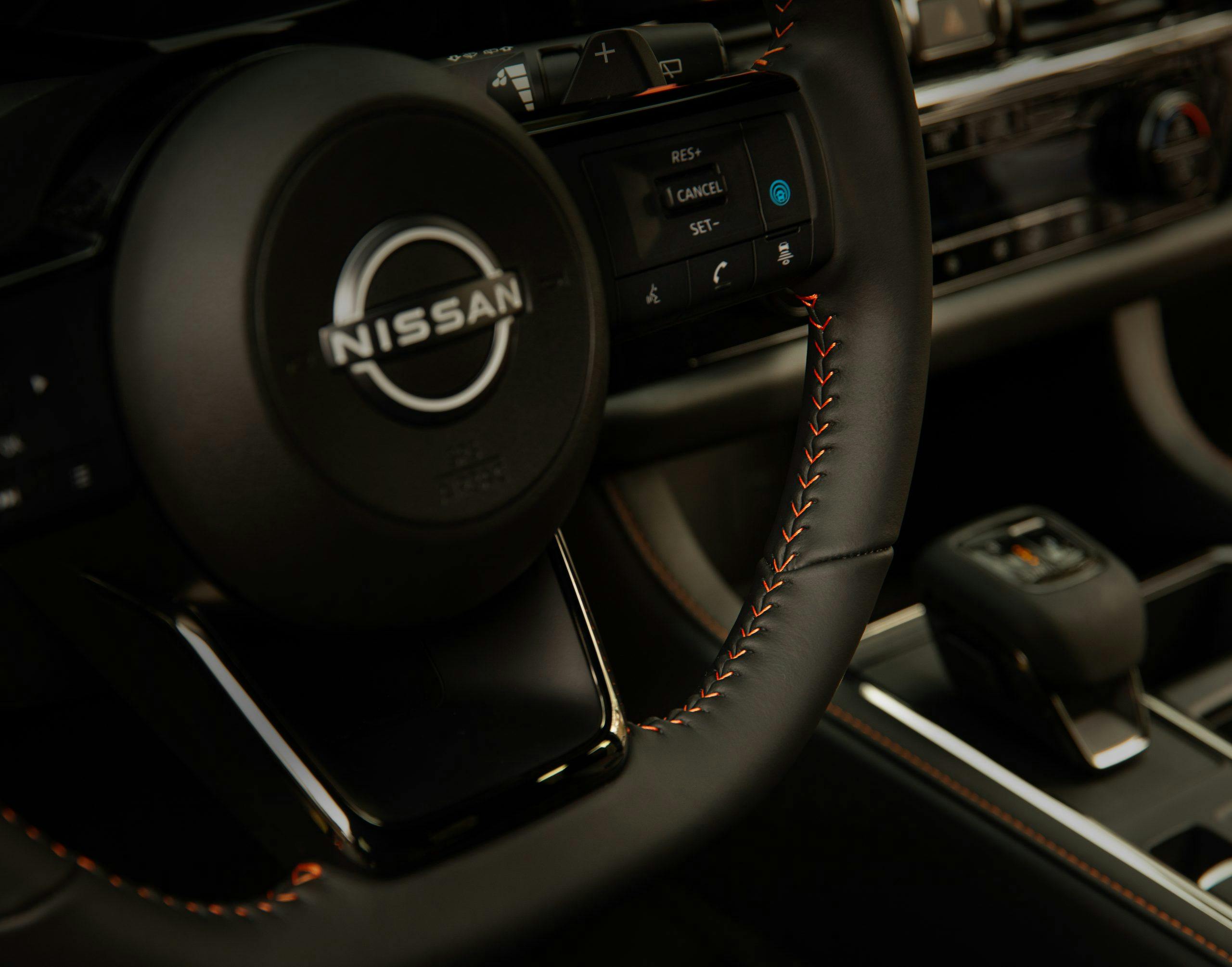 2023 Nissan Pathfinder Rock Creek interior steering wheel