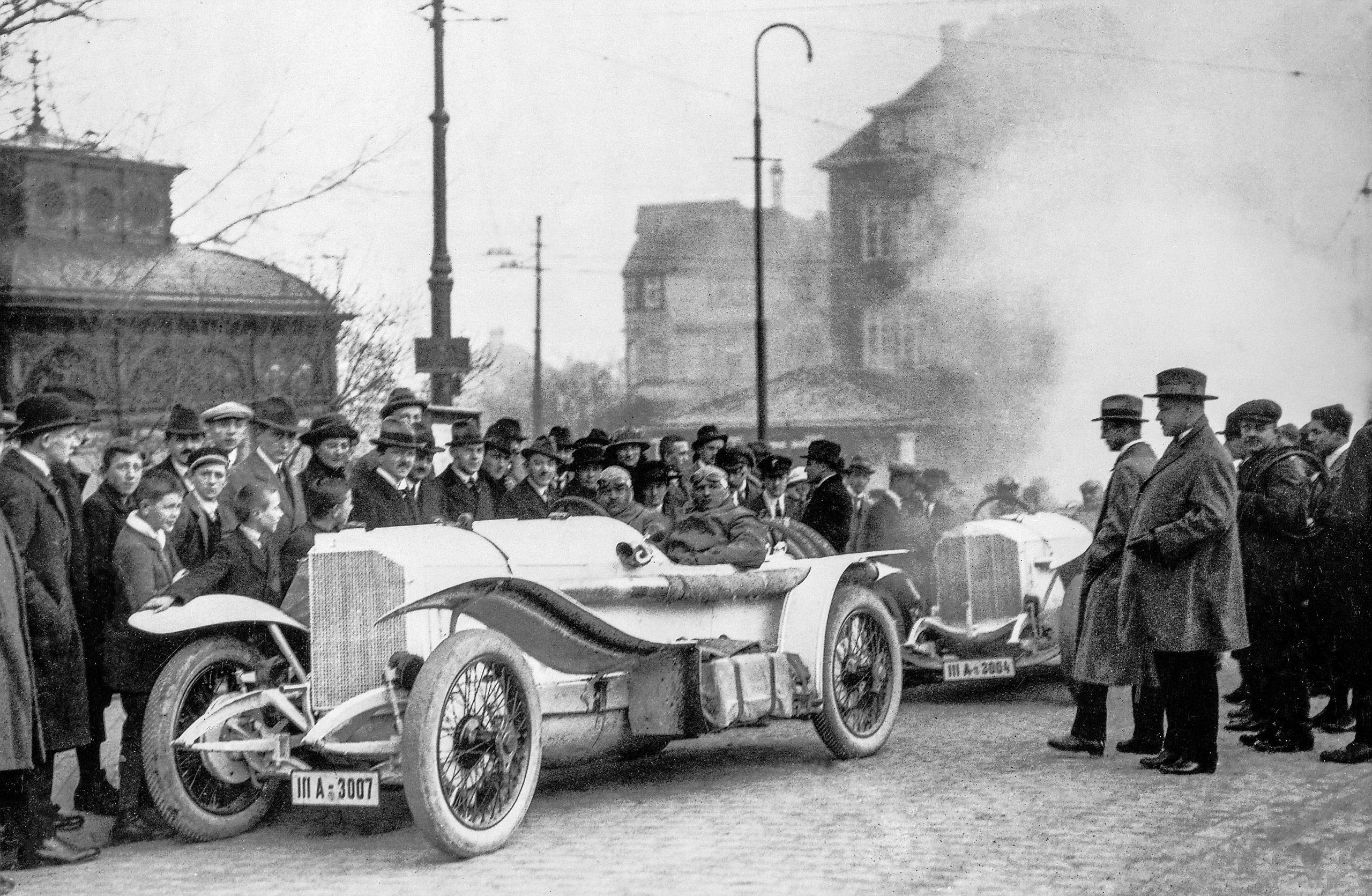 Christian Lautenschlager Mercedes 115 PS 1922 targa florio