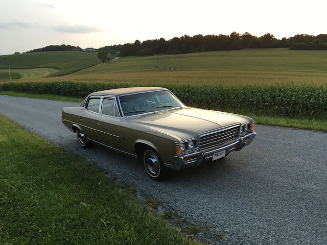 AMC Ambassador cornfield