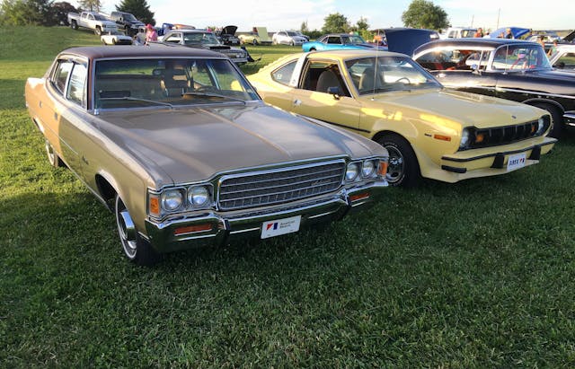 AMC Ambassador at car show